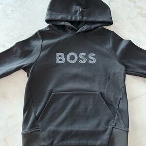 Boss Kids Black Hoodie